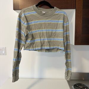 TNA cropped crew neck